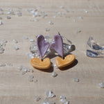 Load image into Gallery viewer, Double Heart Earrings
