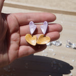 Load image into Gallery viewer, Double Heart Earrings
