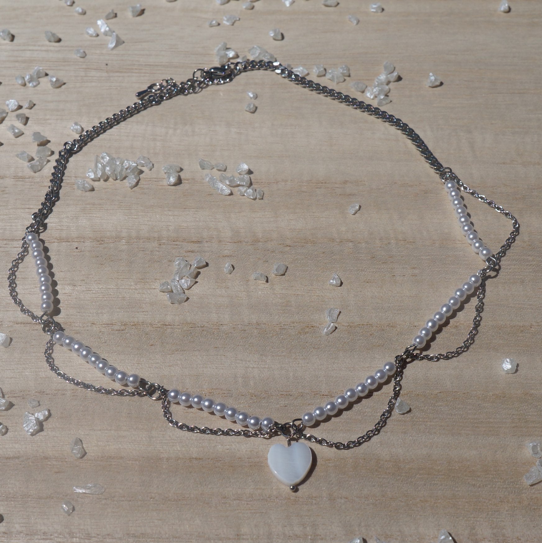 White heart choker
