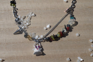 Angel and devil Necklace