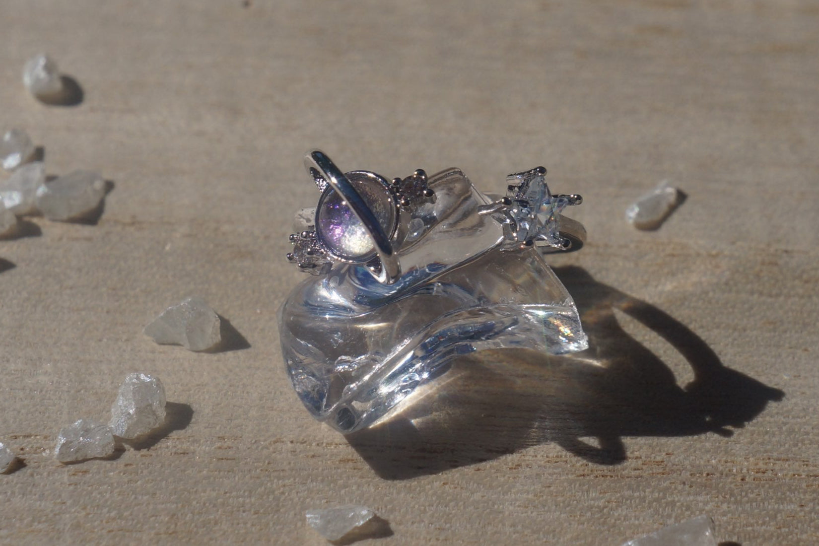 Galaxy Series Zircon Rings