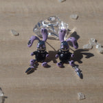 Load image into Gallery viewer, Devil rabbit earrings
