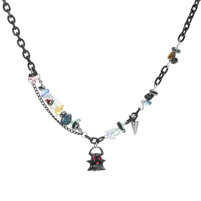 Angel and devil Necklace