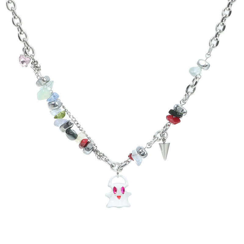Angel and devil Necklace